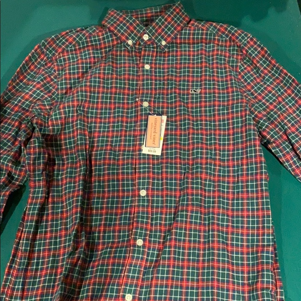 Men’s vineyard vines button up